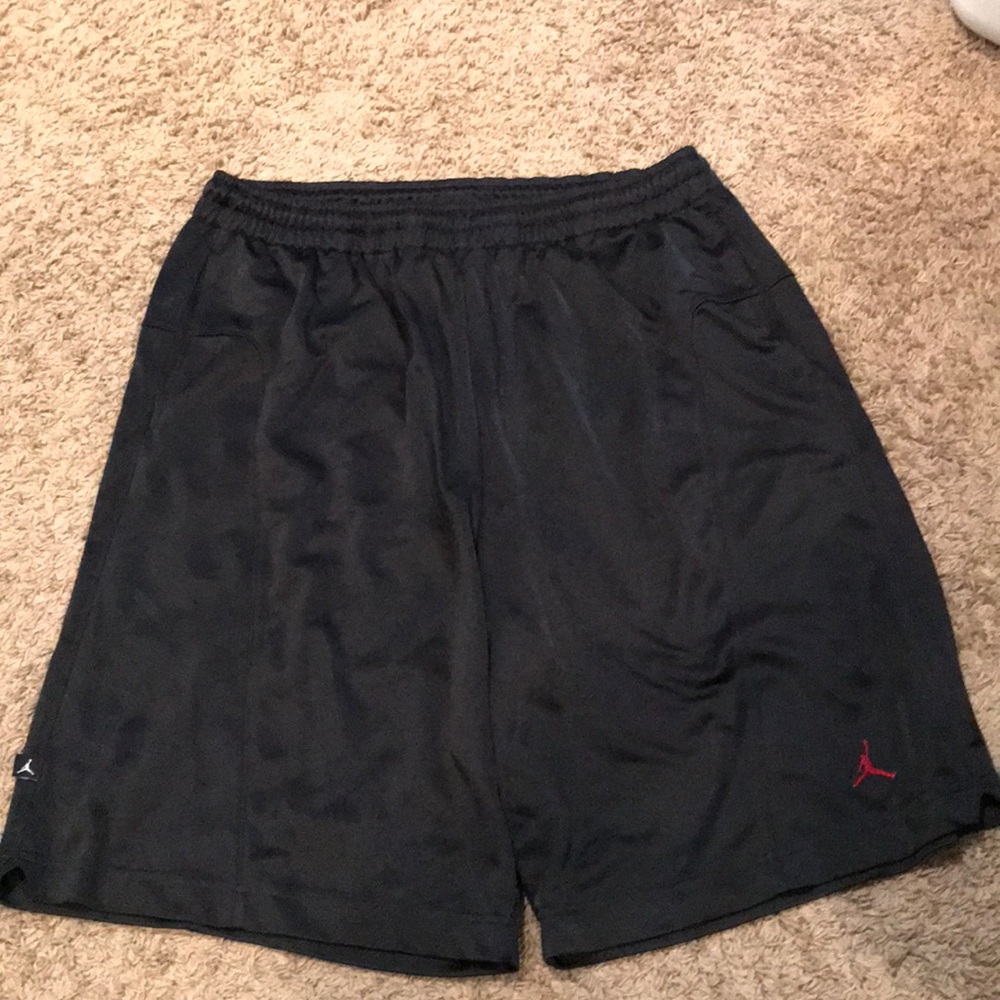 Jordan basketball shorts. Size XL Drawstring Black